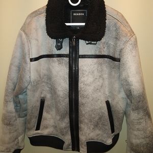 Reason Faux Fur collar jacket